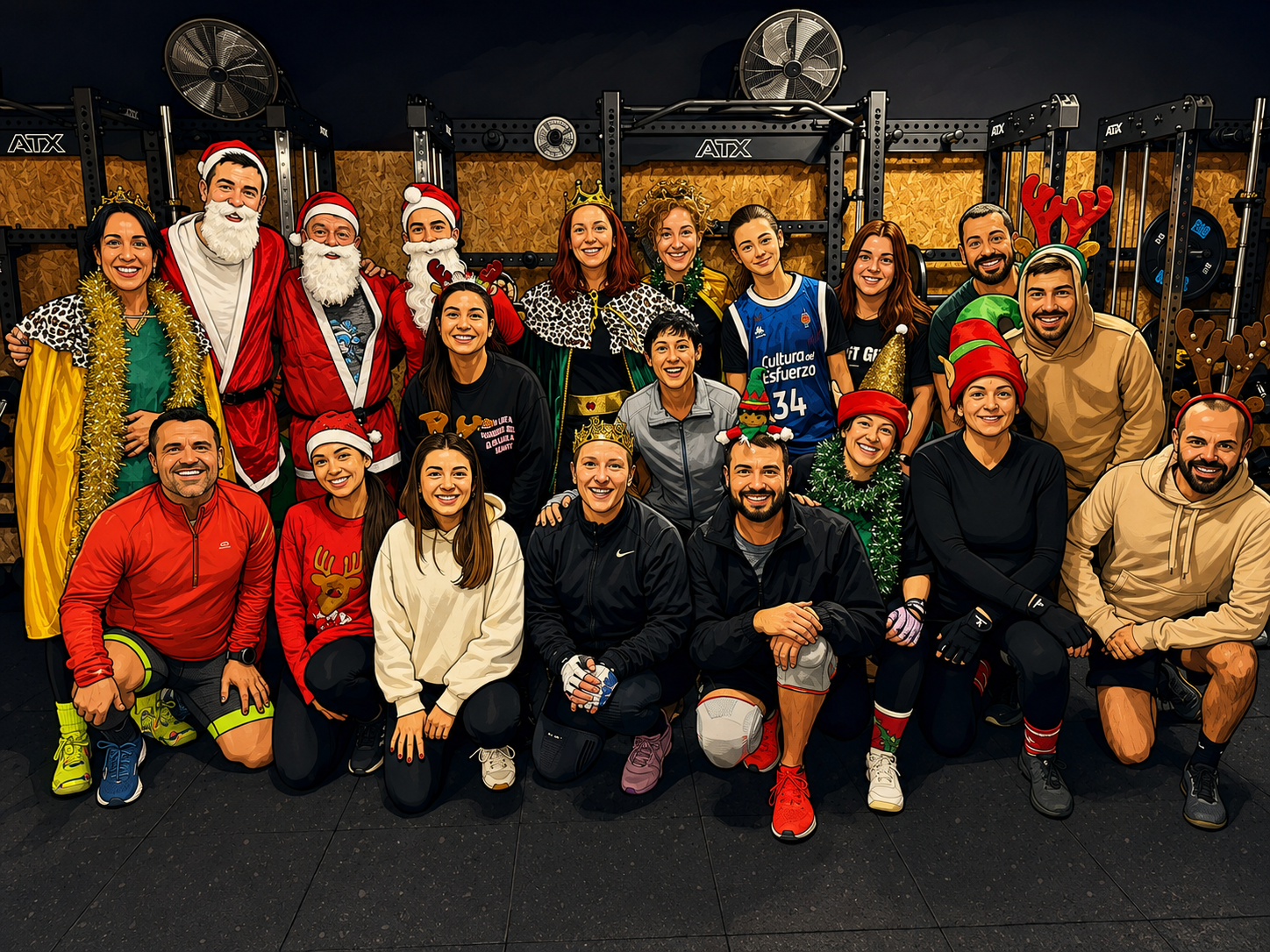 Sorteo de Navidad RIVFITGYM 2026 en Paterna con regalos para todos los clientes